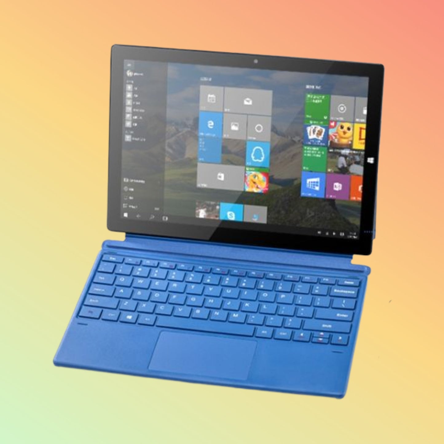 12.3" Tablet Mobile POS, Touch Screen & Keyboard for Retail/Food