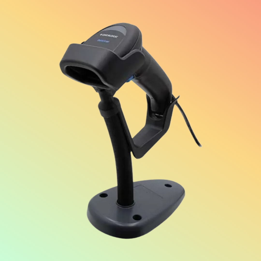 POS-Compatible Barcode Scanner with IP42 Sealing
