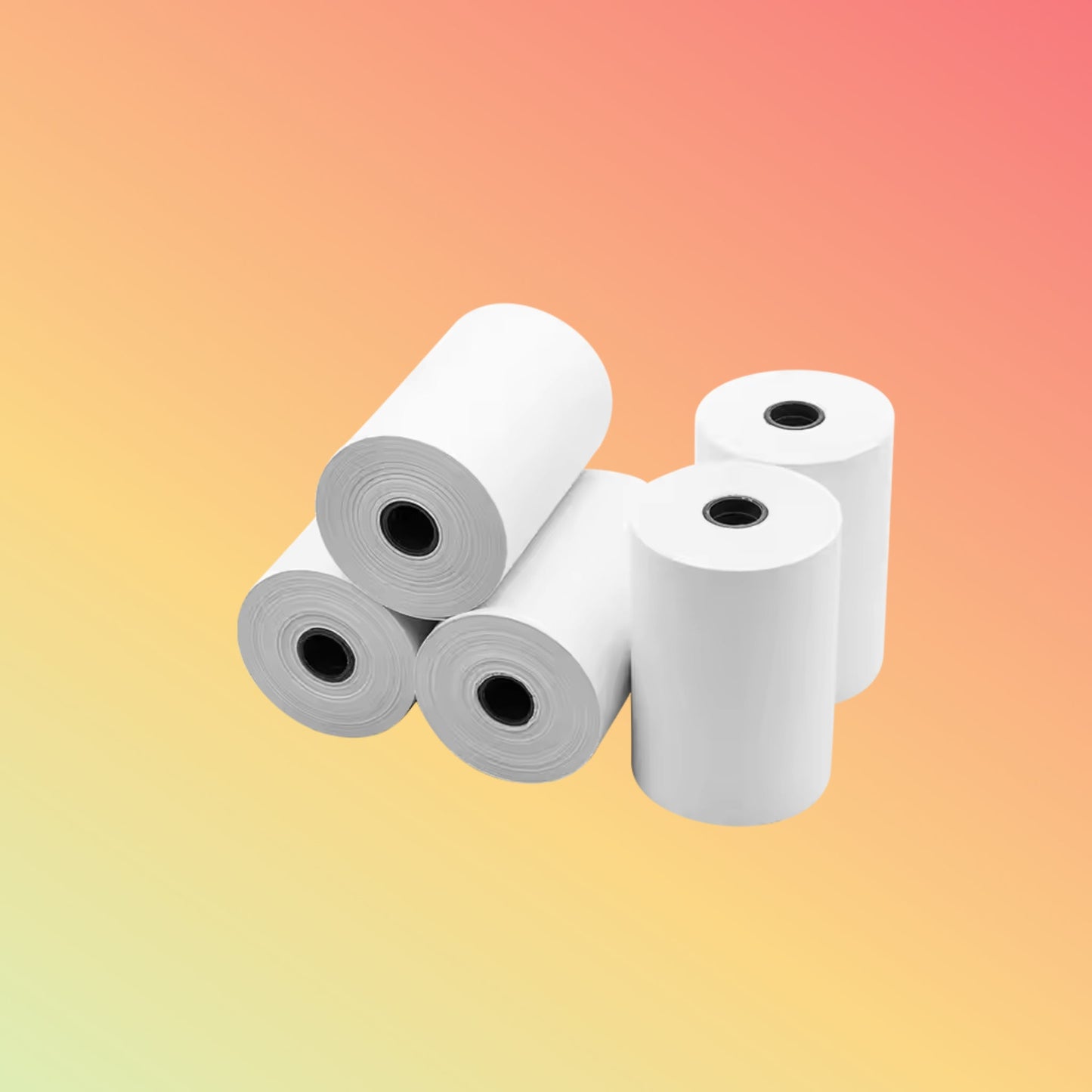 China Factory 80 X 80mm 3 1/8'' X 230' Printed Thermal Pos Paper Printer Paper Rolls