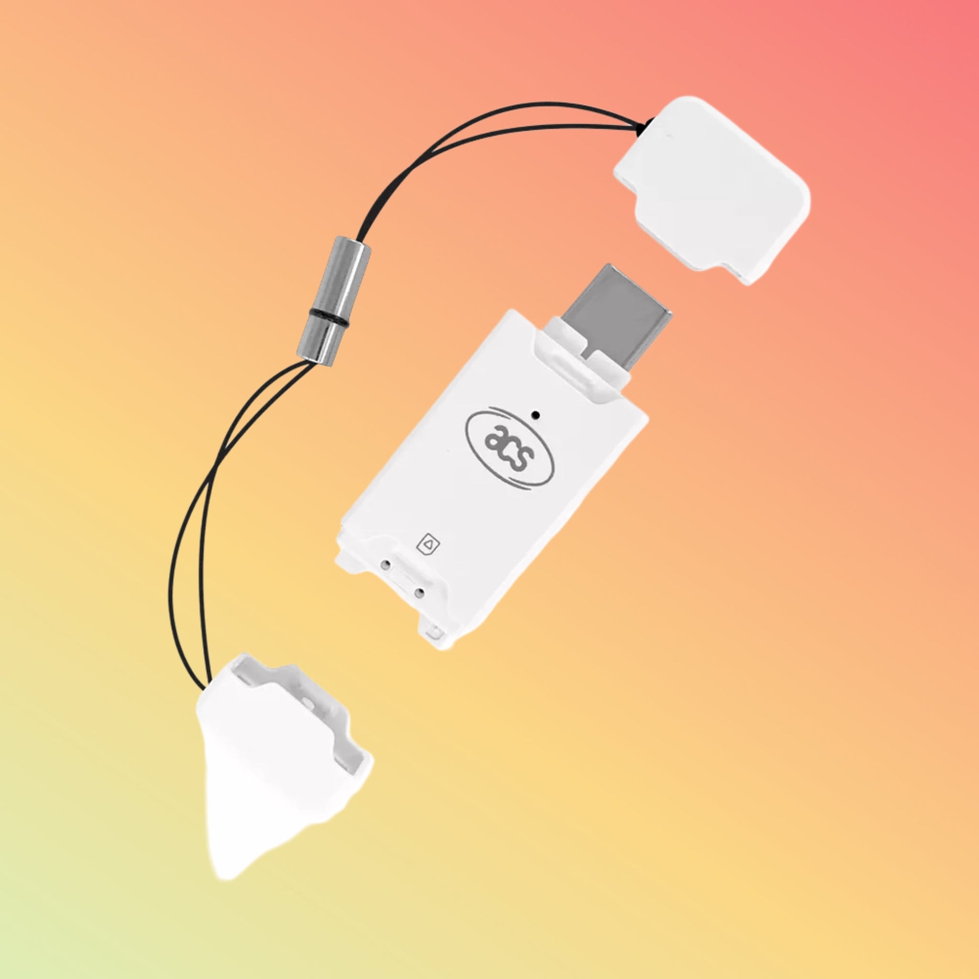 Portable USB SIM - size Contact Smart Card Reader ACR40T - NEOTECH
