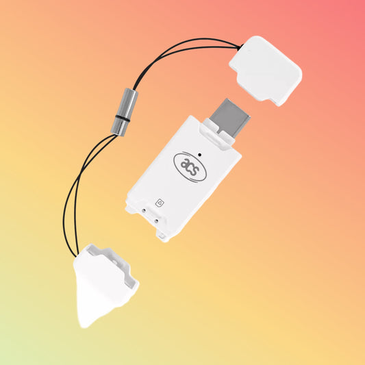 Portable USB SIM - size Contact Smart Card Reader ACR40T - NEOTECH