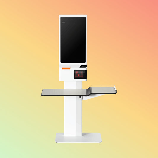 Sunmi K1 Self-Service Kiosk in a retail environment.