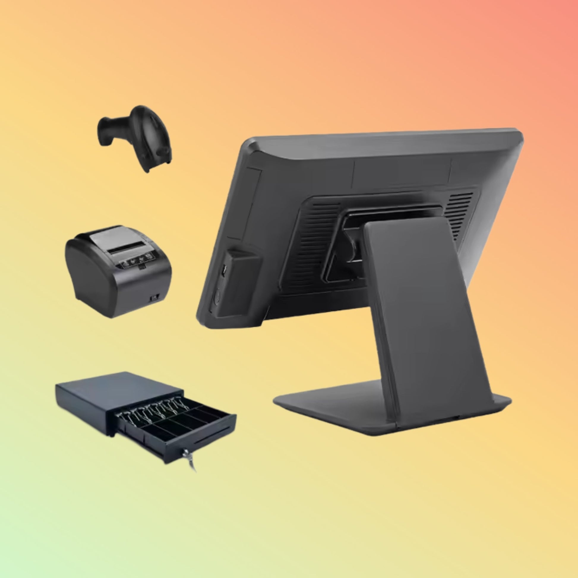 pos machine point of sale all in one touch windows desktop vesa machine cash register - NEOTECH