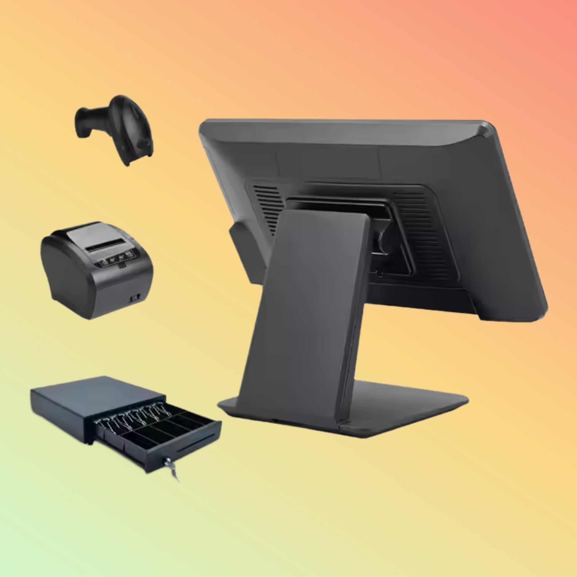 pos machine point of sale all in one touch windows desktop vesa machine cash register - NEOTECH