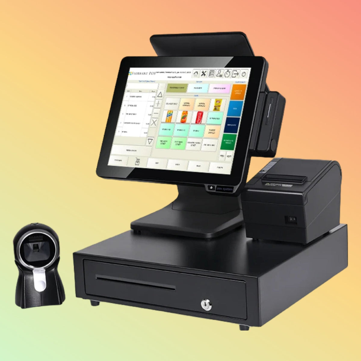 Mac Based Pos NEOPOS NP-R1502 Dual-Screen Retail POS System