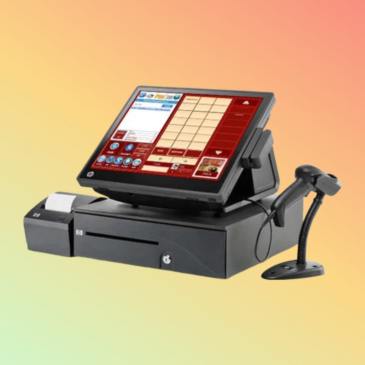 Mac Based Pos Postech PT-R2213L Core i3 POS System | retail & hospitality