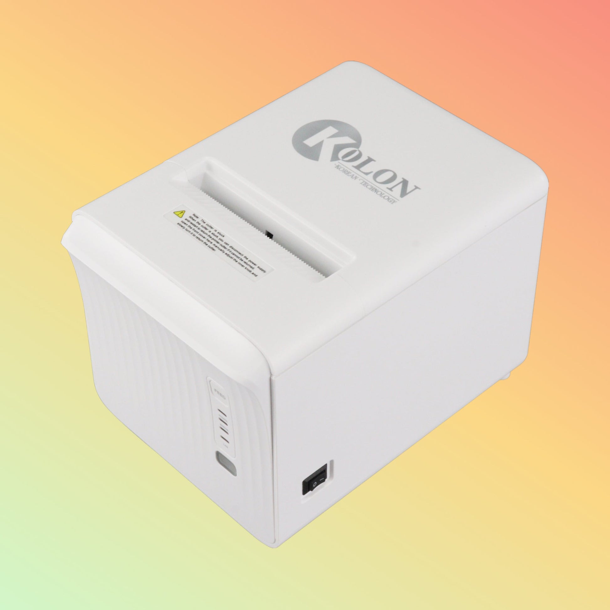 POSTECH PT - R801 White Color [USB+LAN] 80mm | Thermal Receipt Printer - NEOTECH
