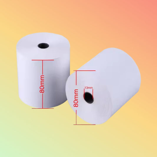 Pre - printed 80x70 Thermal Receipt Rolls for POS Printers, High Quality - NEOTECH