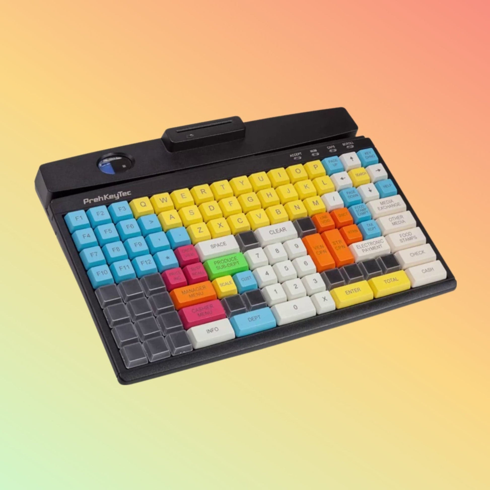 PrehkeyTec MC128 Programmable POS Keyboard - NEOTECH
