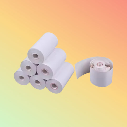 Premium White POS Thermal Paper Rolls: 80x80mm, 57x50mm - NEOTECH
