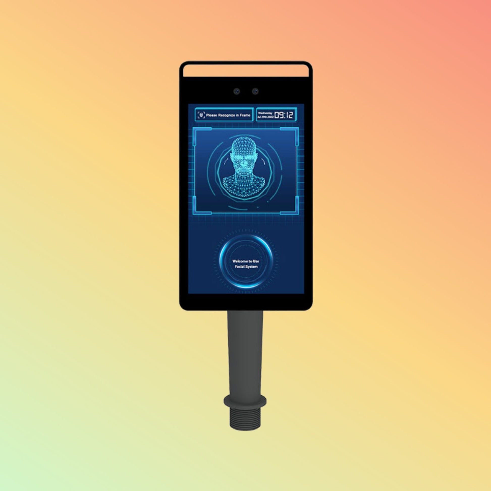 Rakinda F6 Face Recognition Remote Temperature Measurement Terminal - NEOTECH