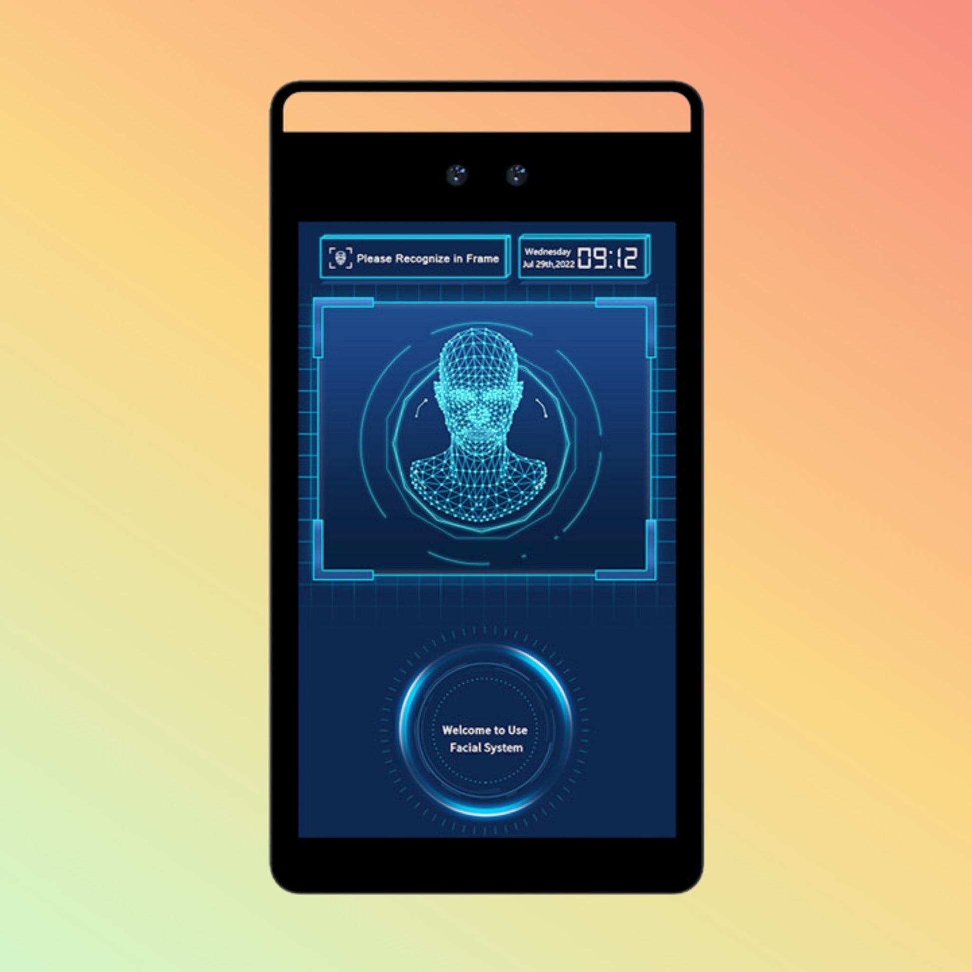 Rakinda F6 Face Recognition Remote Temperature Measurement Terminal - NEOTECH