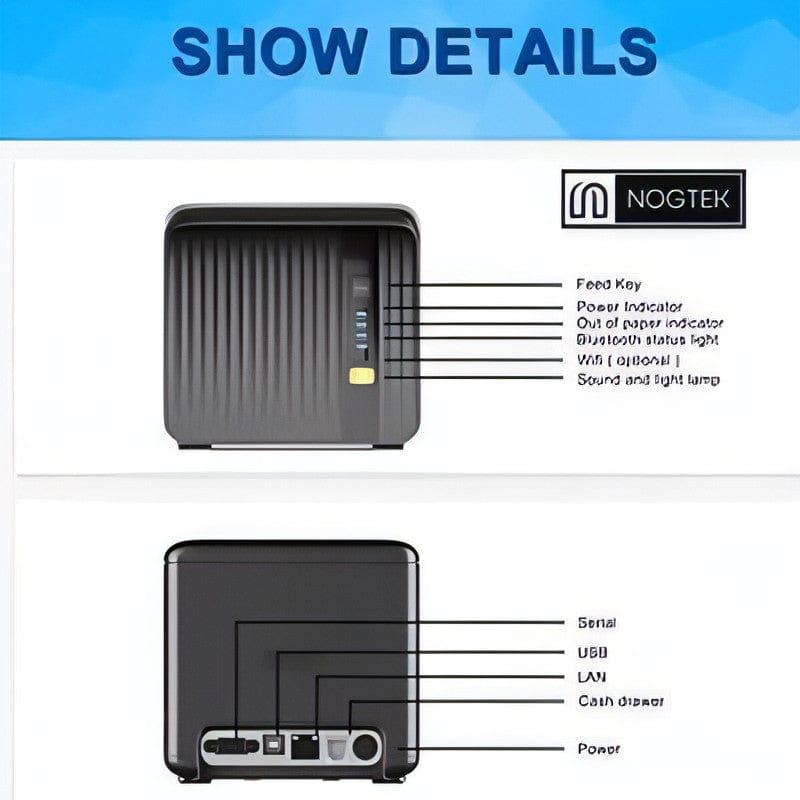 Receipt Printer - Nogtek NT-R160T - Neotech