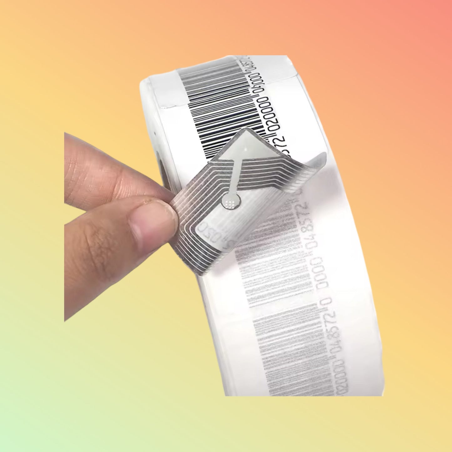 RF 4x4cm Soft Labels - 40x40x1000 (20 Rolls/Box) - NEOTECH