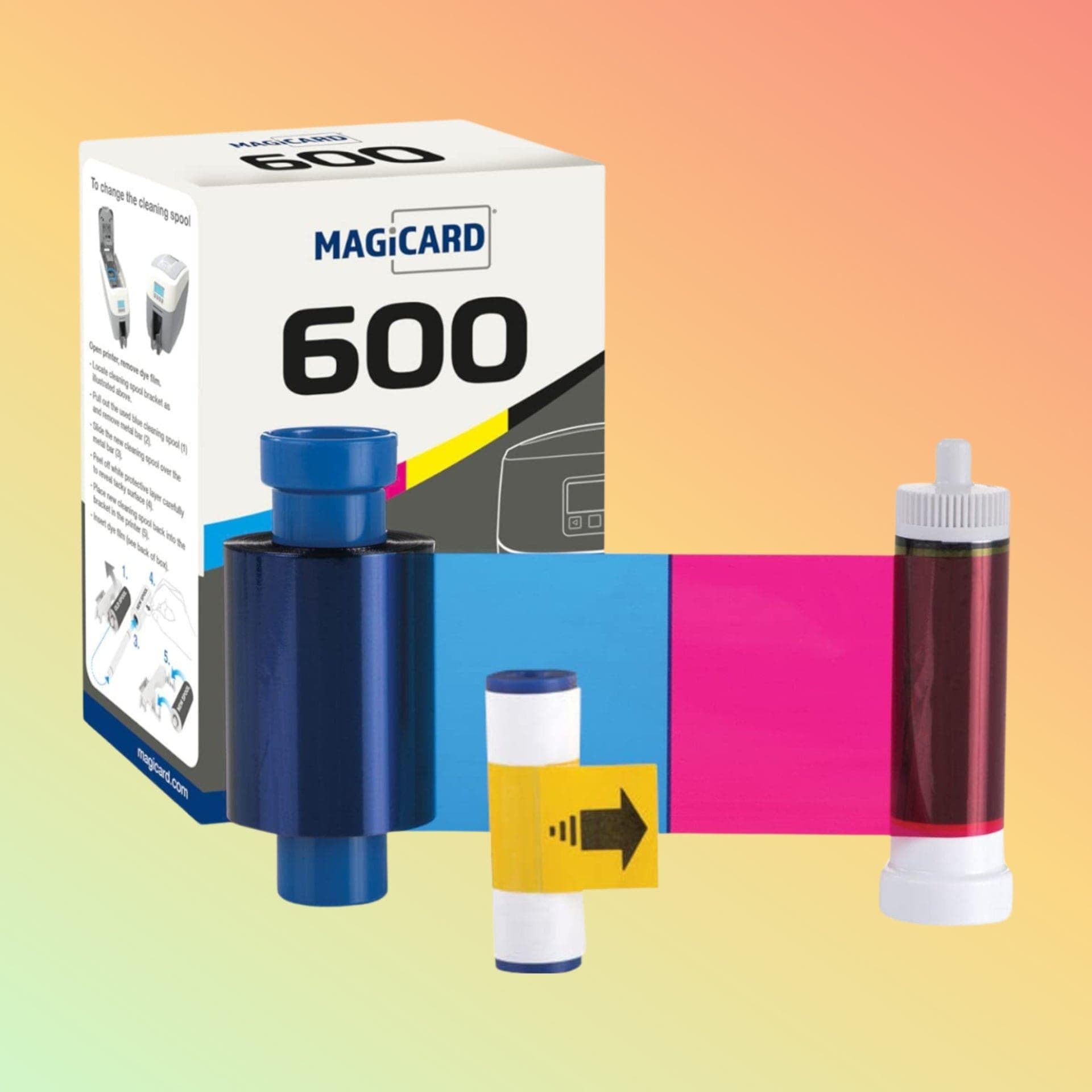 Ribbon Cartridge - Magicard Dye Film YMCKO SW300 - NEOTECH