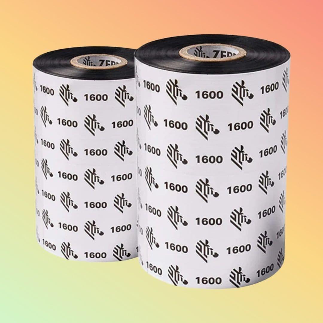 10-Roll Pack of Zebra A1600 Wax Ribbon with Fast Delivery ✅