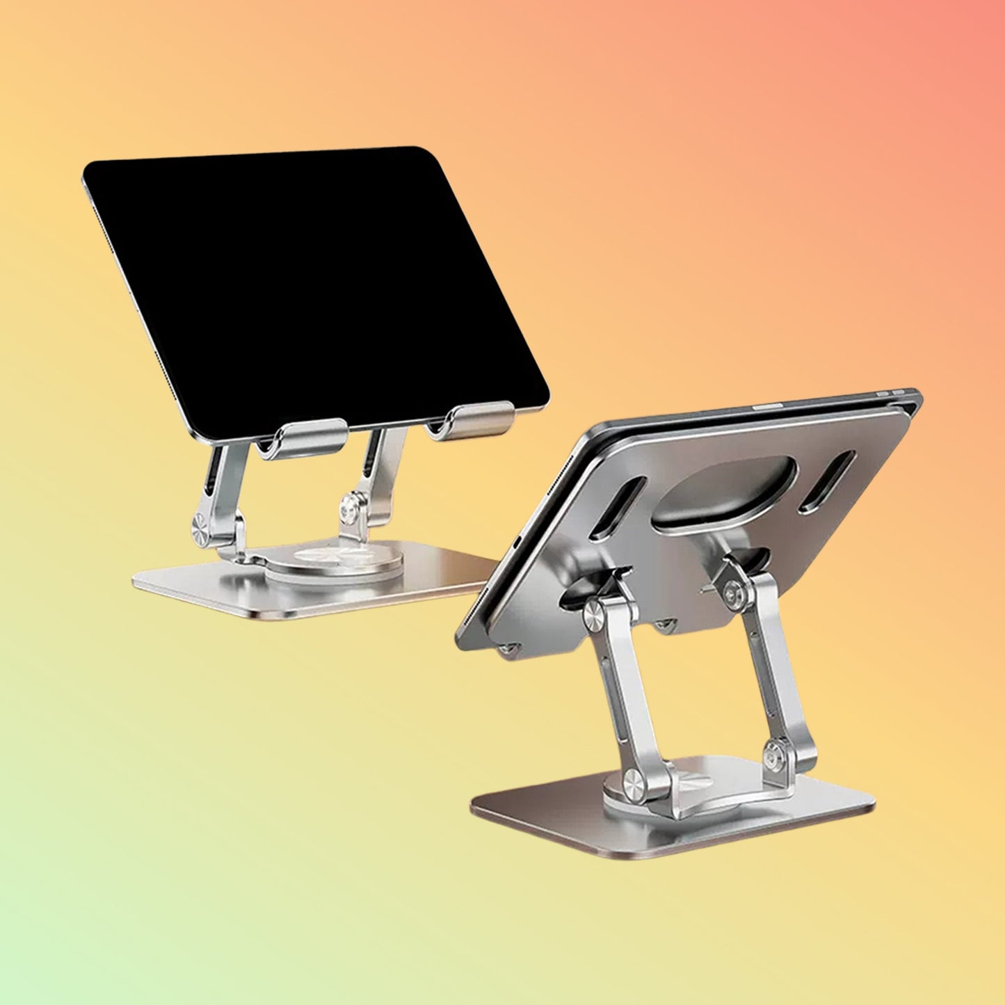 Rotatable Tablet Stand Holder – Metal Base - NEOTECH