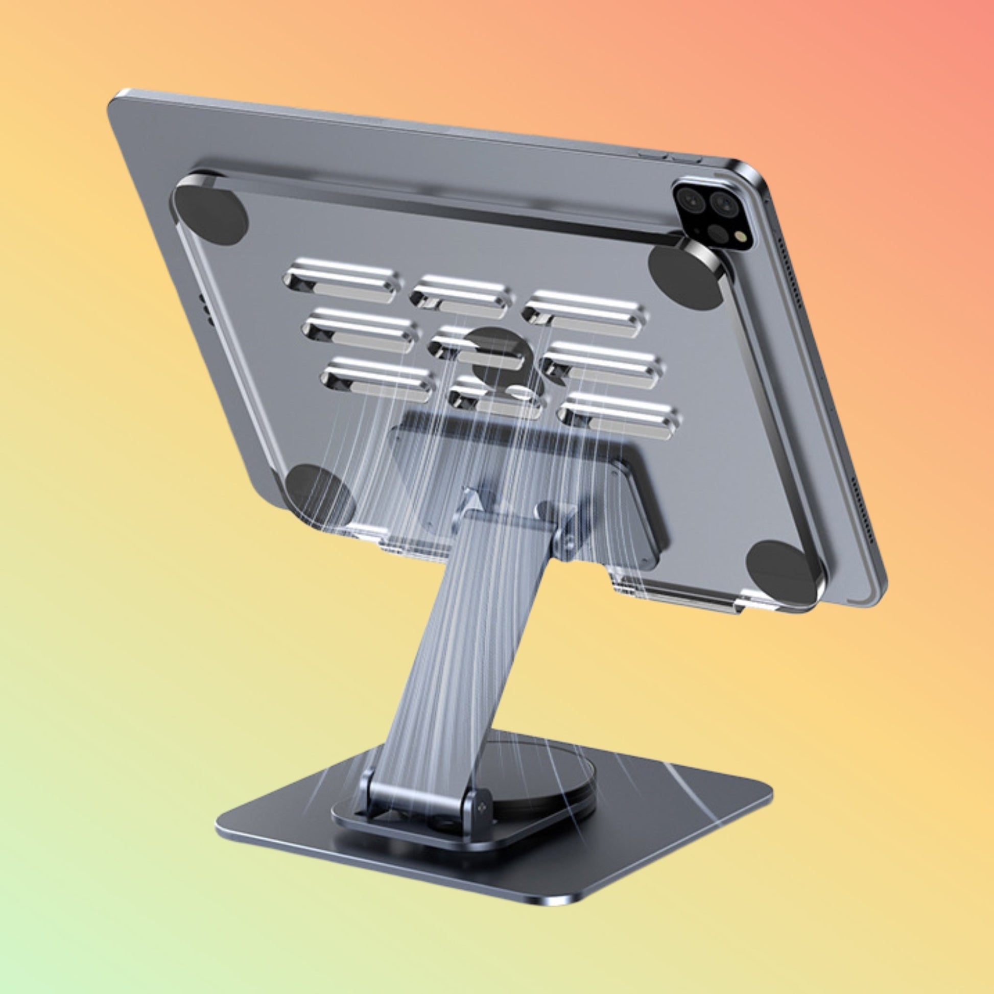 Rotatable Tablet Stand Holder – Metal Base - NEOTECH