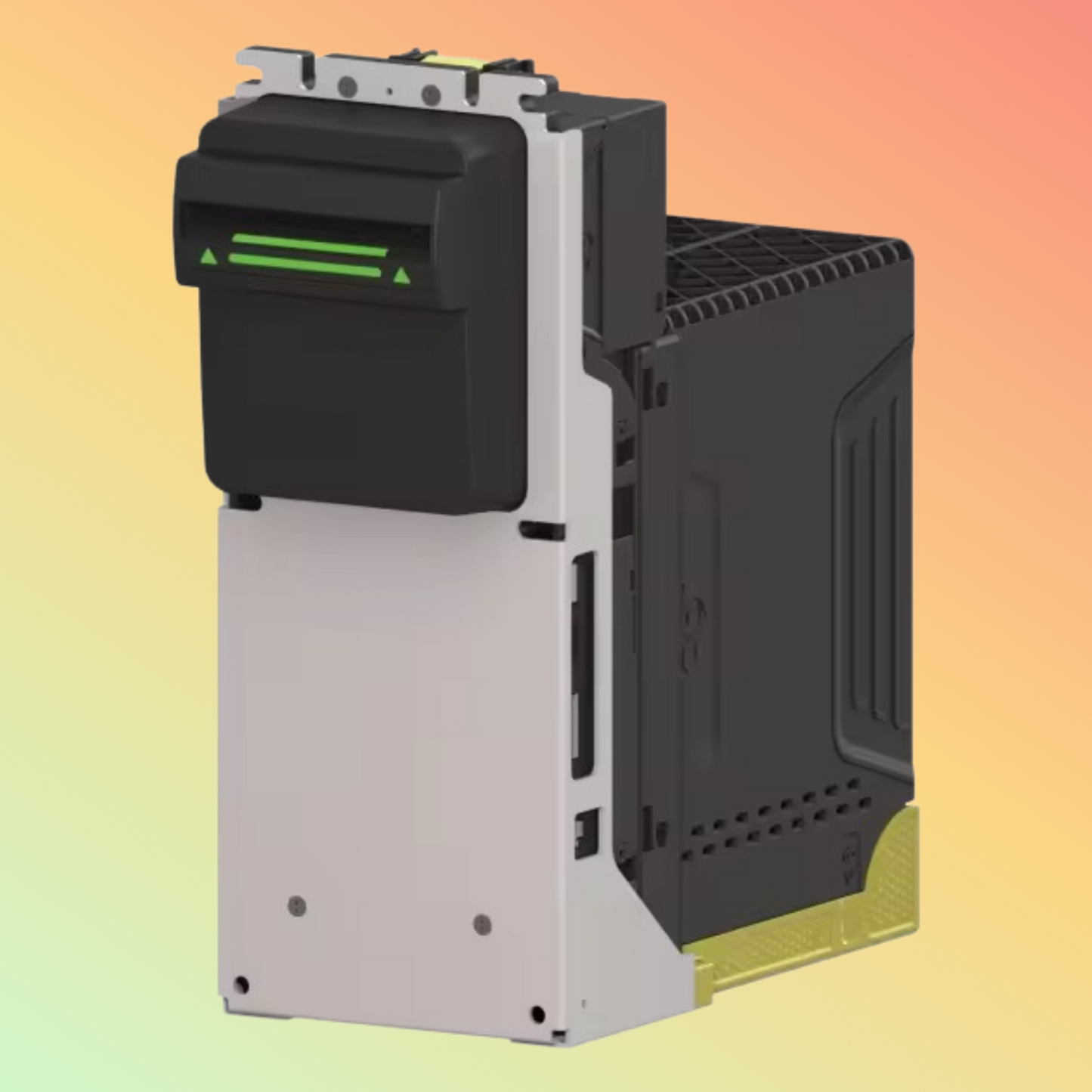 RS900 RV900 R900 Bill Validator front view – note reader module for vending UAE