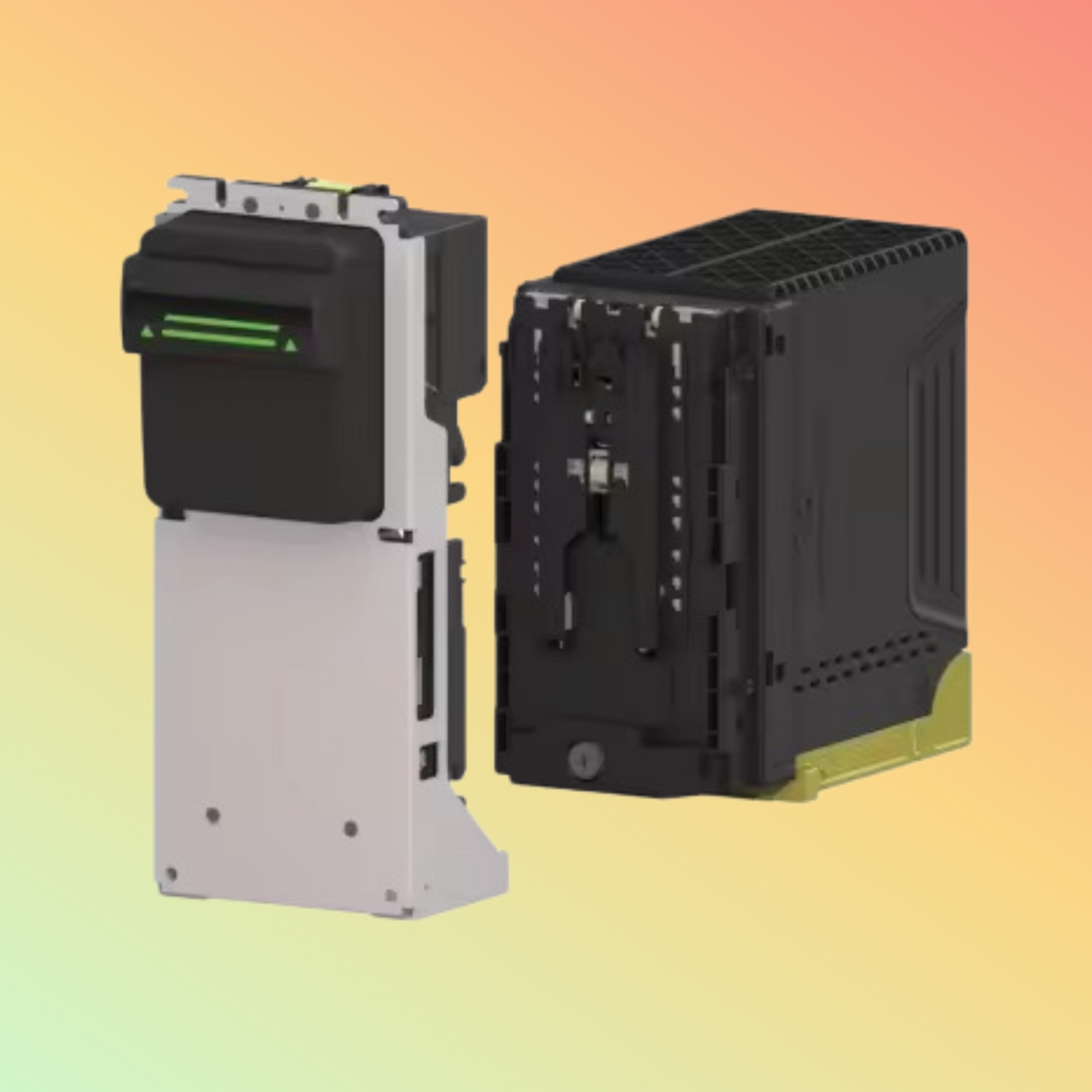 RS900 RV900 R900 Bill Acceptor side angle – compact validator for kiosks UAE