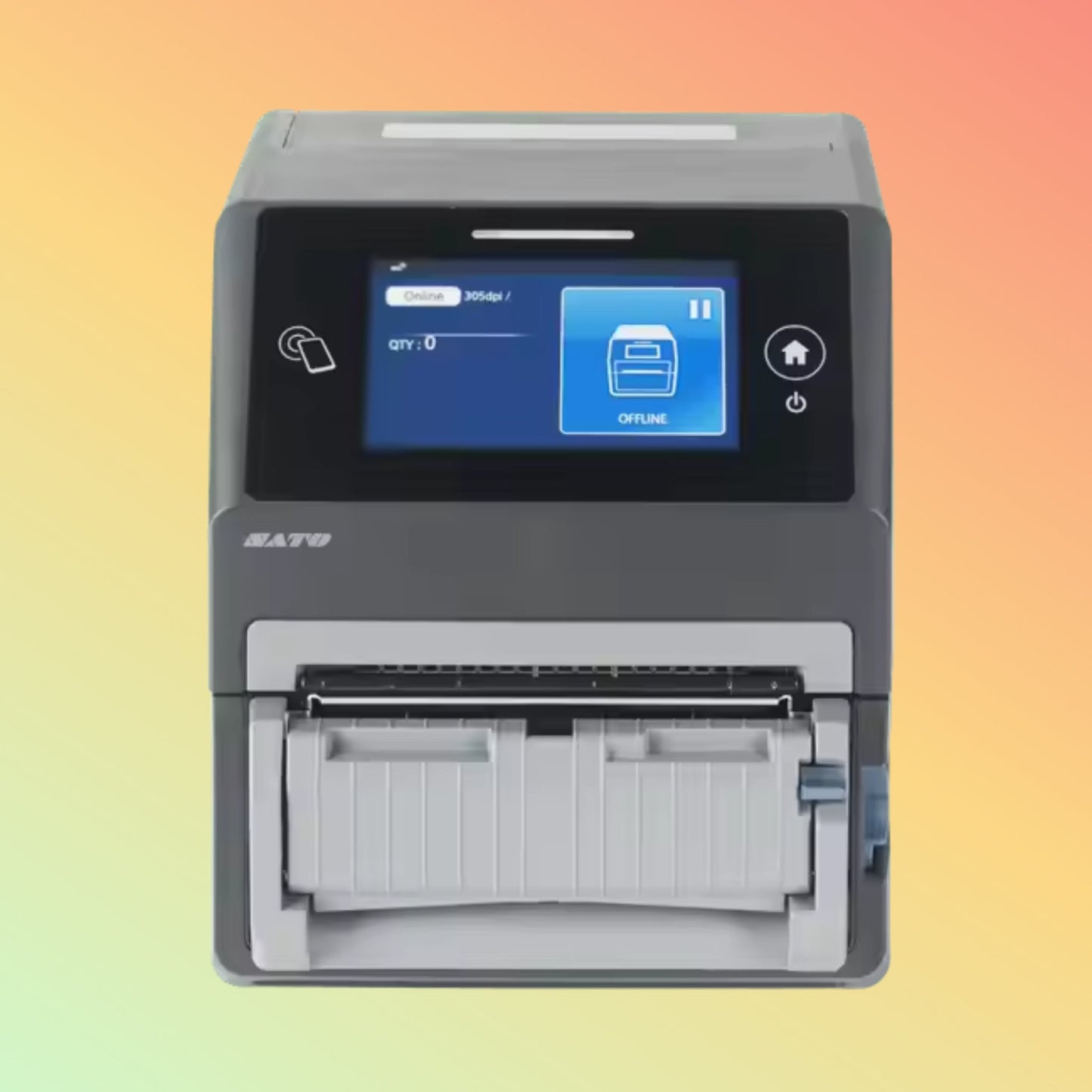 SATO CT4 - LX Thermal Desktop Printer, 4.3 - inch Full - color Touch Screen Display - NEOTECH