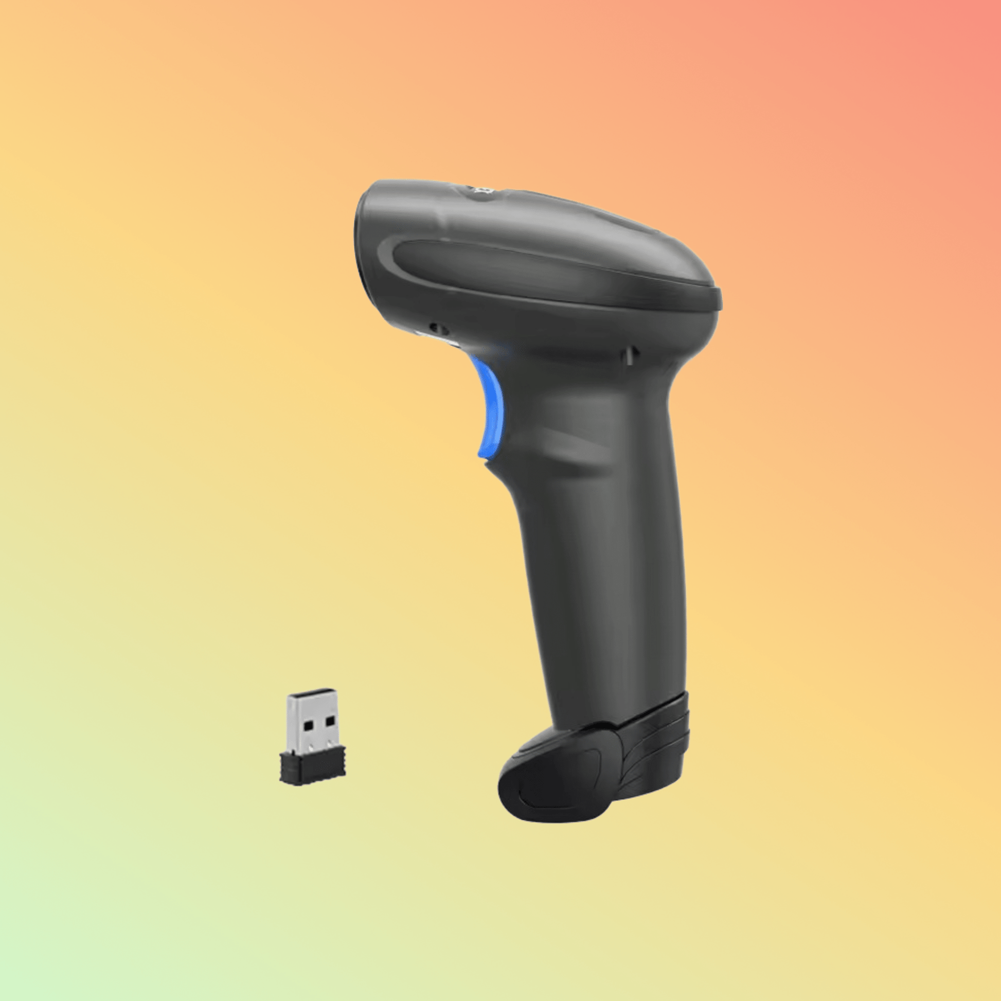Scanhero Long Range Wireless 1D/2D QR Barcode Scanner Handheld CMOS - NEOTECH