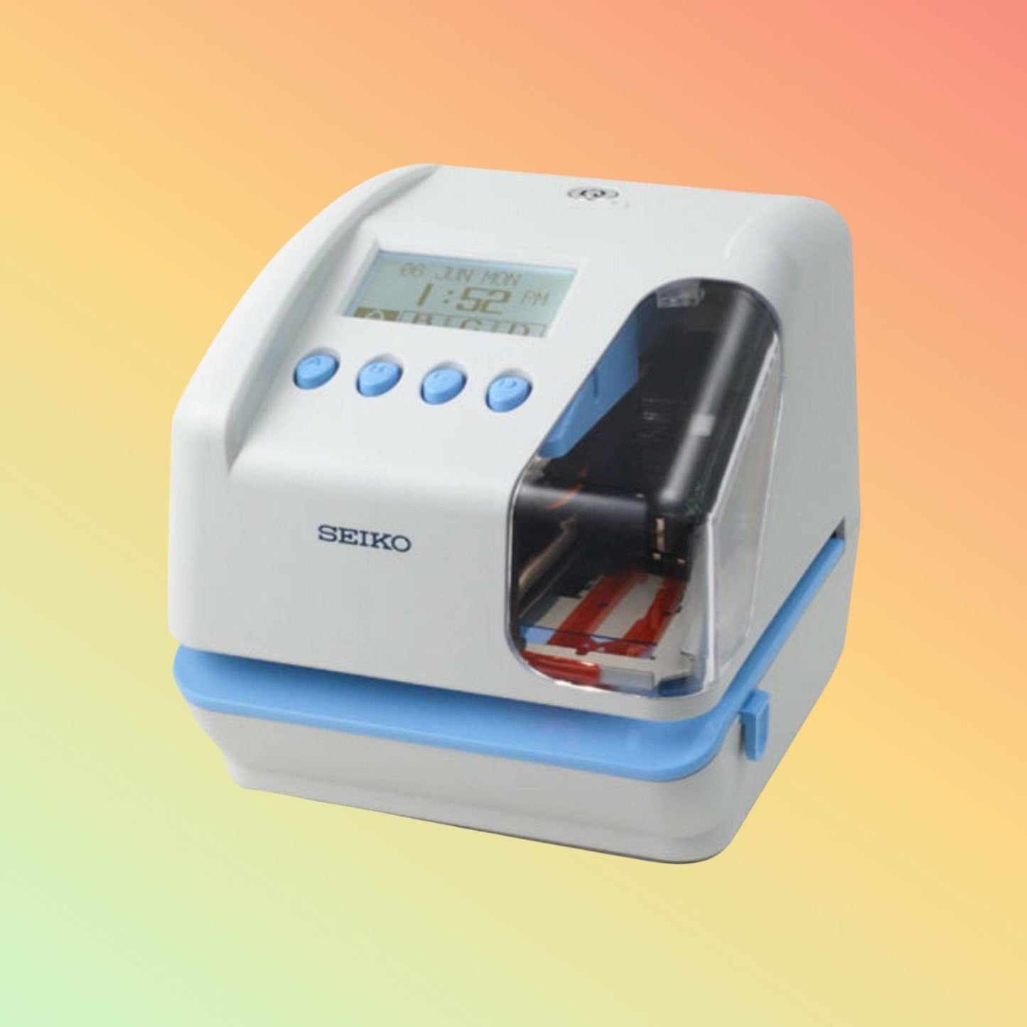 Seiko TP-50 Time and Date Stamp dual-line printer front view UAE
