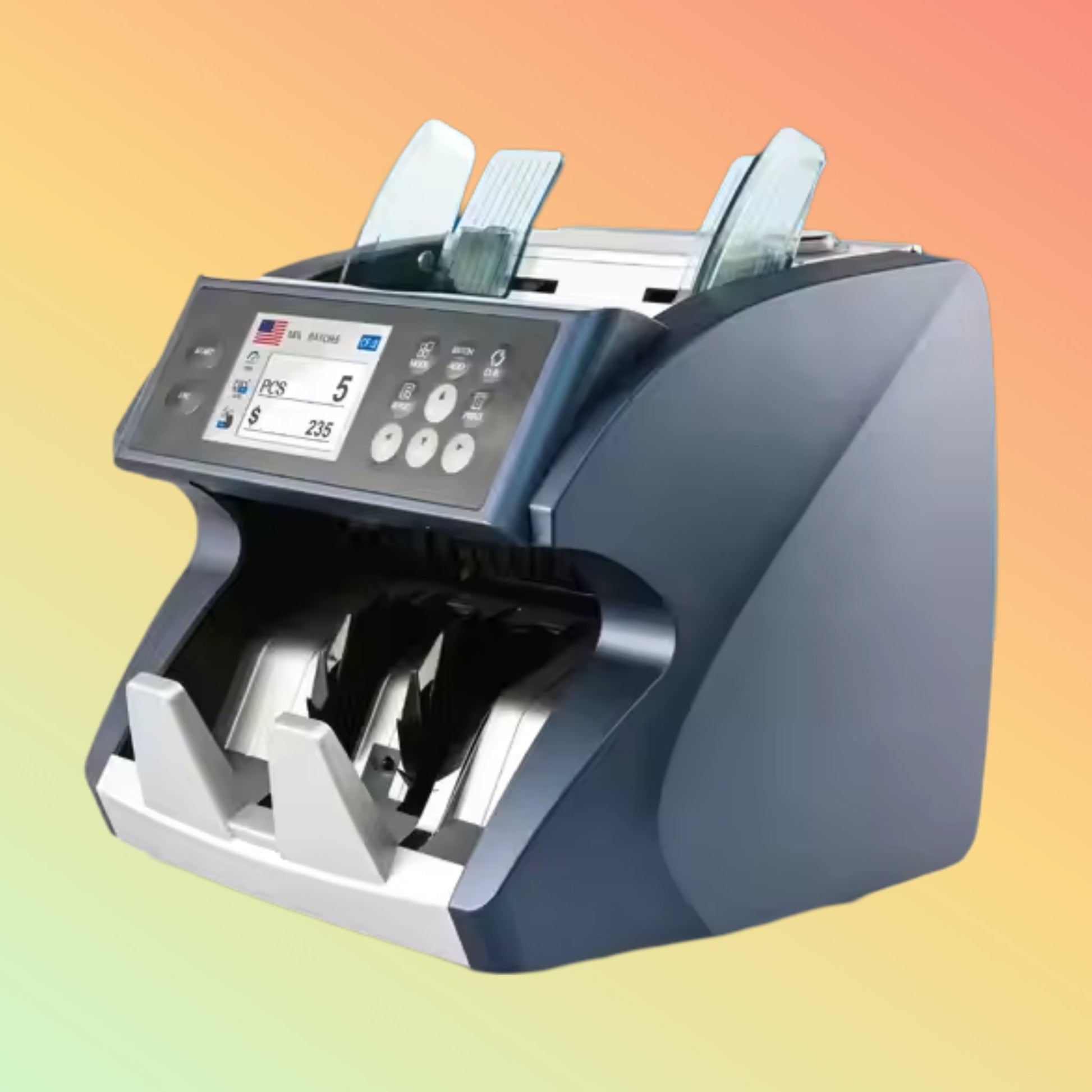 SH - 07R LED Bill Counter with IR Detection for CAD Currency - NEOTECH