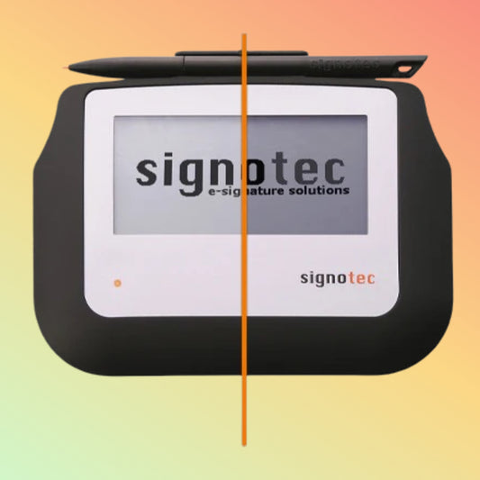 signotec Sigma signature pad with LCD backlight front view UAE