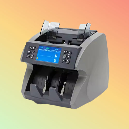 Single Pocket Mix Value Counting Machine With Serial Number Printing Machine - NEOTECH