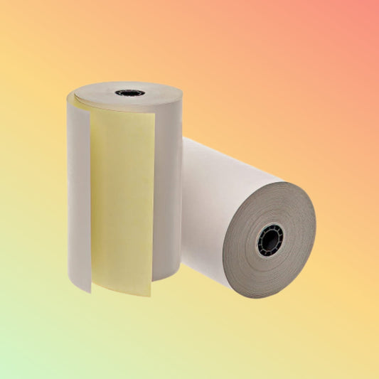 Star DP8340 2 Ply Carbonless Paper Rolls - NEOTECH