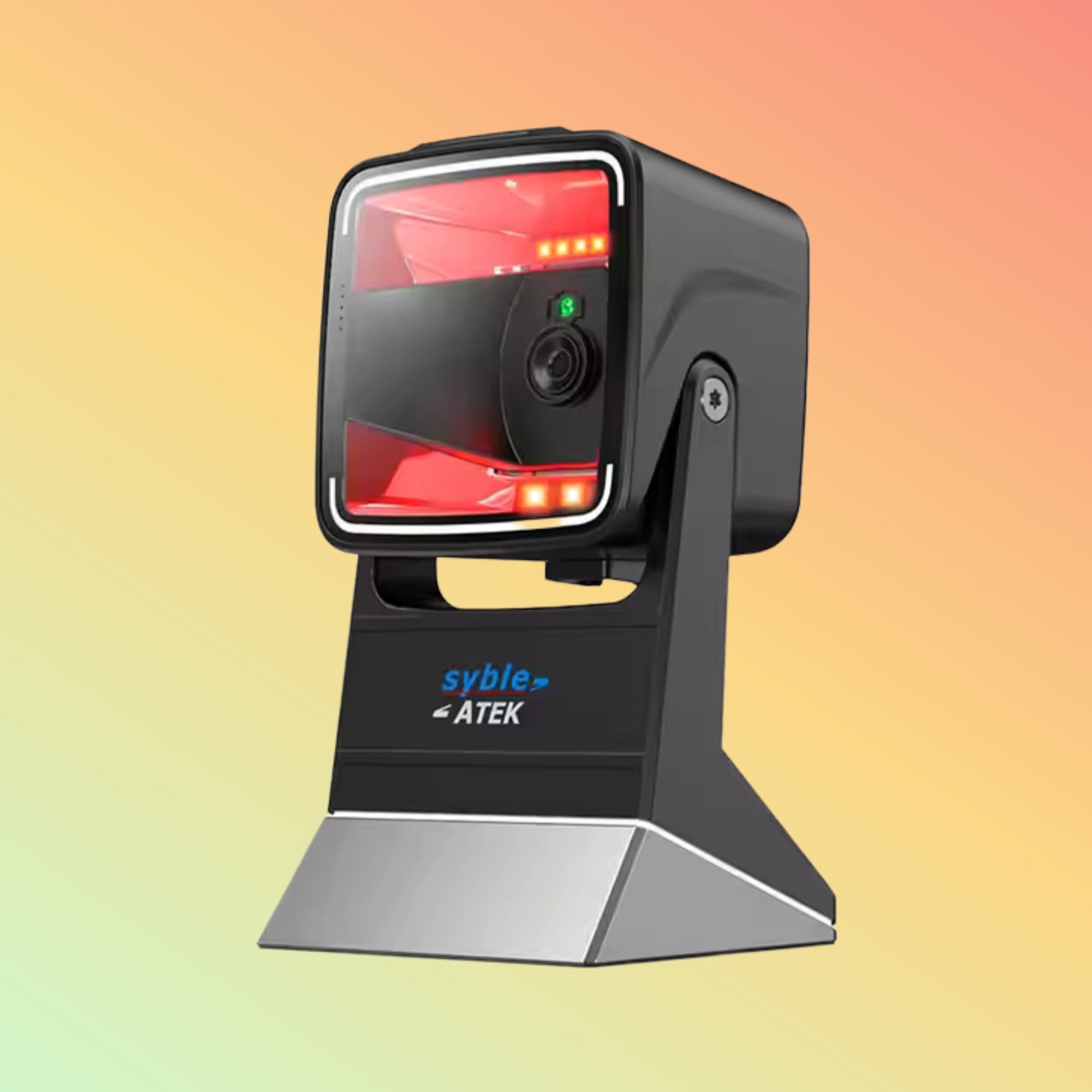 Syble AK - 9100 2D QR Table Top Handsfree Desktop Barcode Scanner - NEOTECH