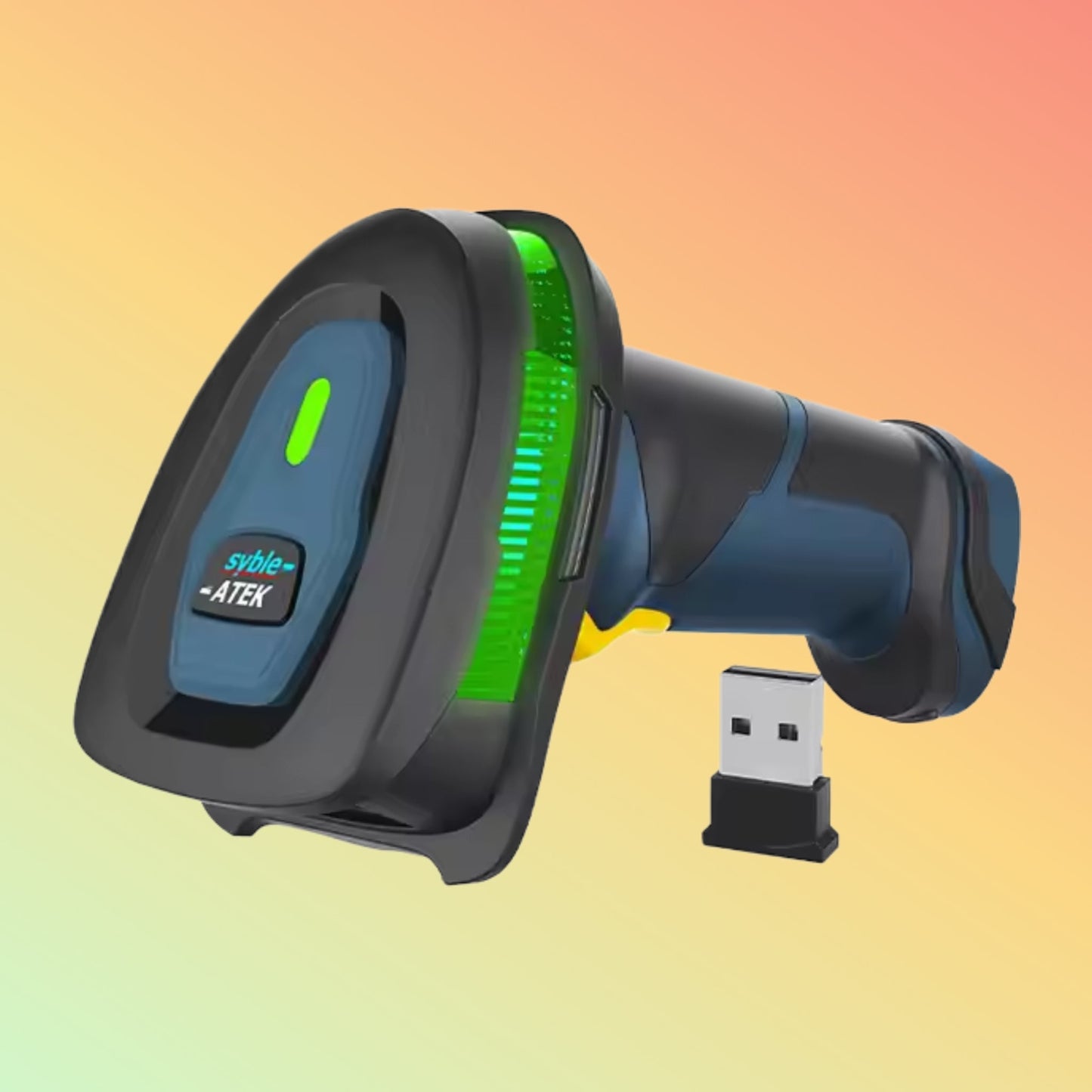 Syble AK - T500 1D/2D Wireless Barcode Scanner with USB & RS232 - NEOTECH