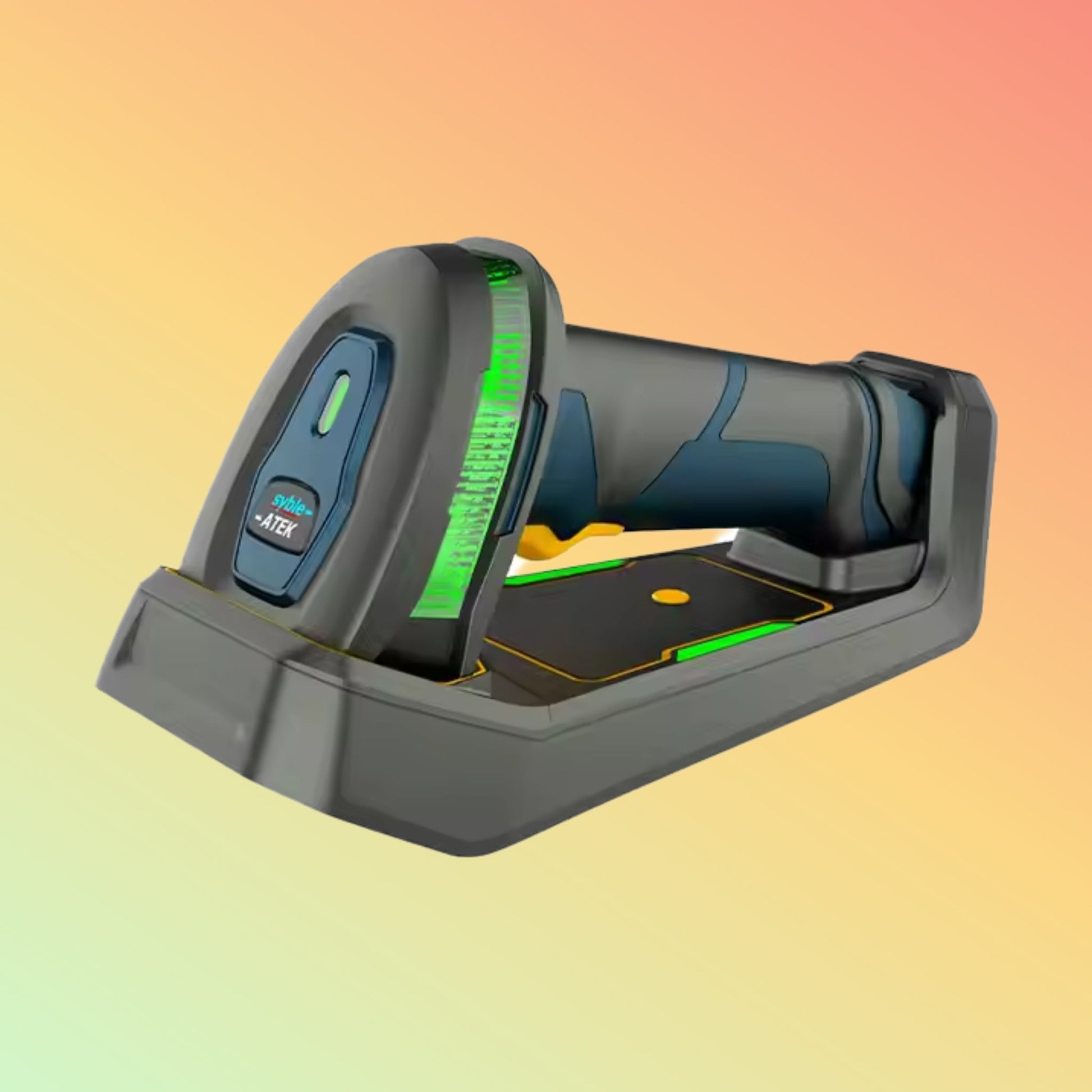 Syble AK - T500BT 1D/2D Cordless Barcode Scanner with USB & Base - NEOTECH