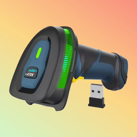 Syble AK - T500RB 1D/2D Wireless Barcode Scanner with USB & RS232 - NEOTECH