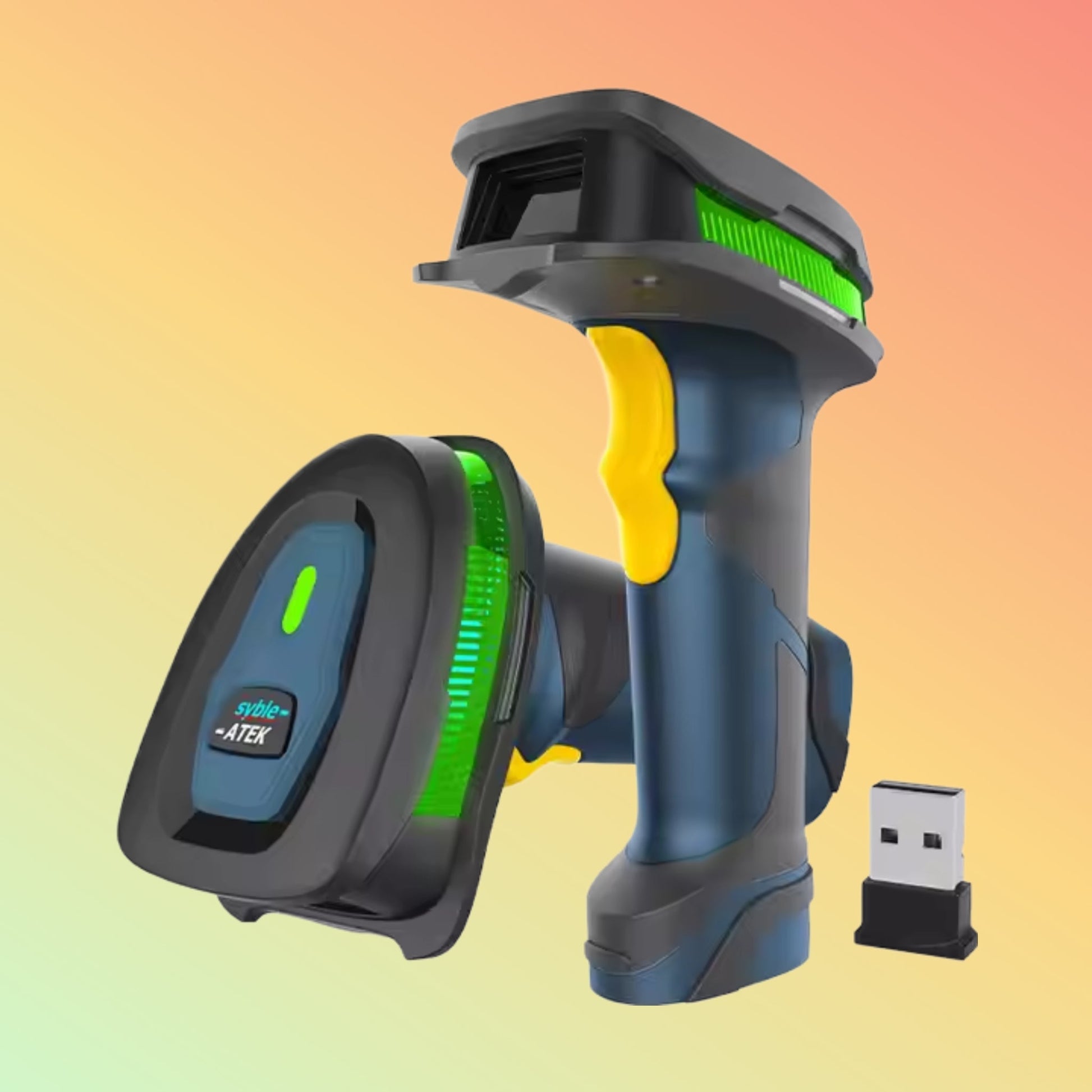 Syble AK - T500RB 1D/2D Wireless Barcode Scanner with USB & RS232 - NEOTECH