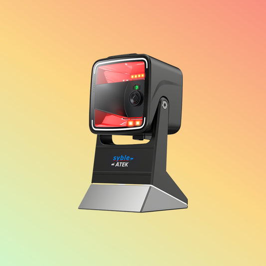 Syble Atek AK - 9100 High - Tech Desktop 1D/2D Barcode Scanner - NEOTECH