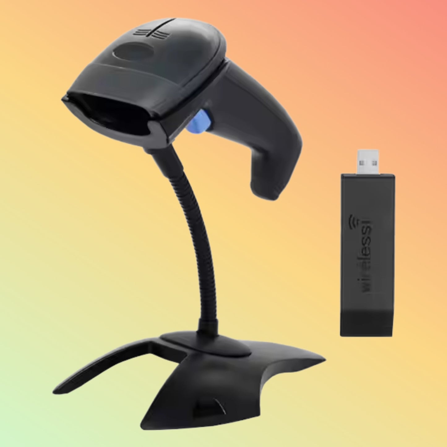 Syble XB - 5055R Industrial Wireless Laser Barcode Scanner - NEOTECH