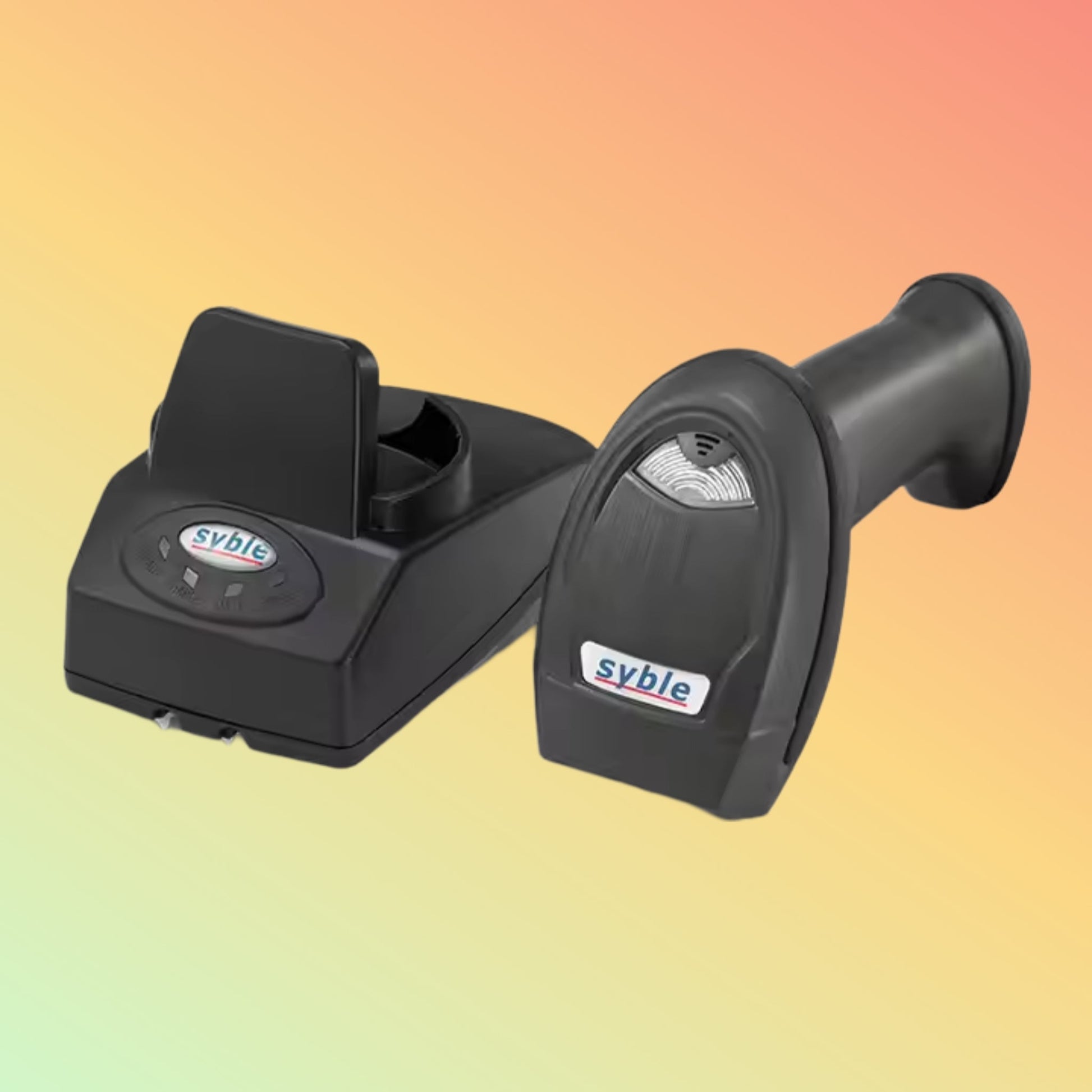 Syble XB - 5178HR Long - Range 1D Wireless Laser Scanner with Base - NEOTECH