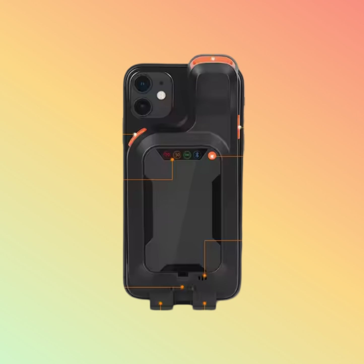 Syble XB - C20 Android IOS Phone Back Clip QR Code Reader 2D Wireless Barcode Scanner - NEOTECH