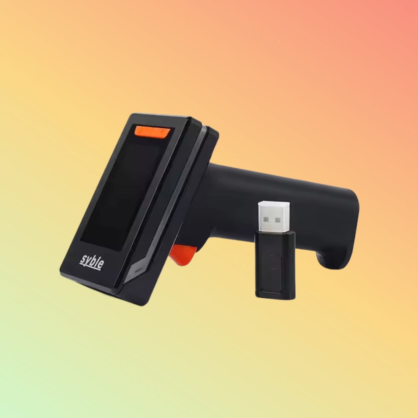 Syble XB - D40RB 2D Wireless BT Barcode Scanner with Display Screen - NEOTECH