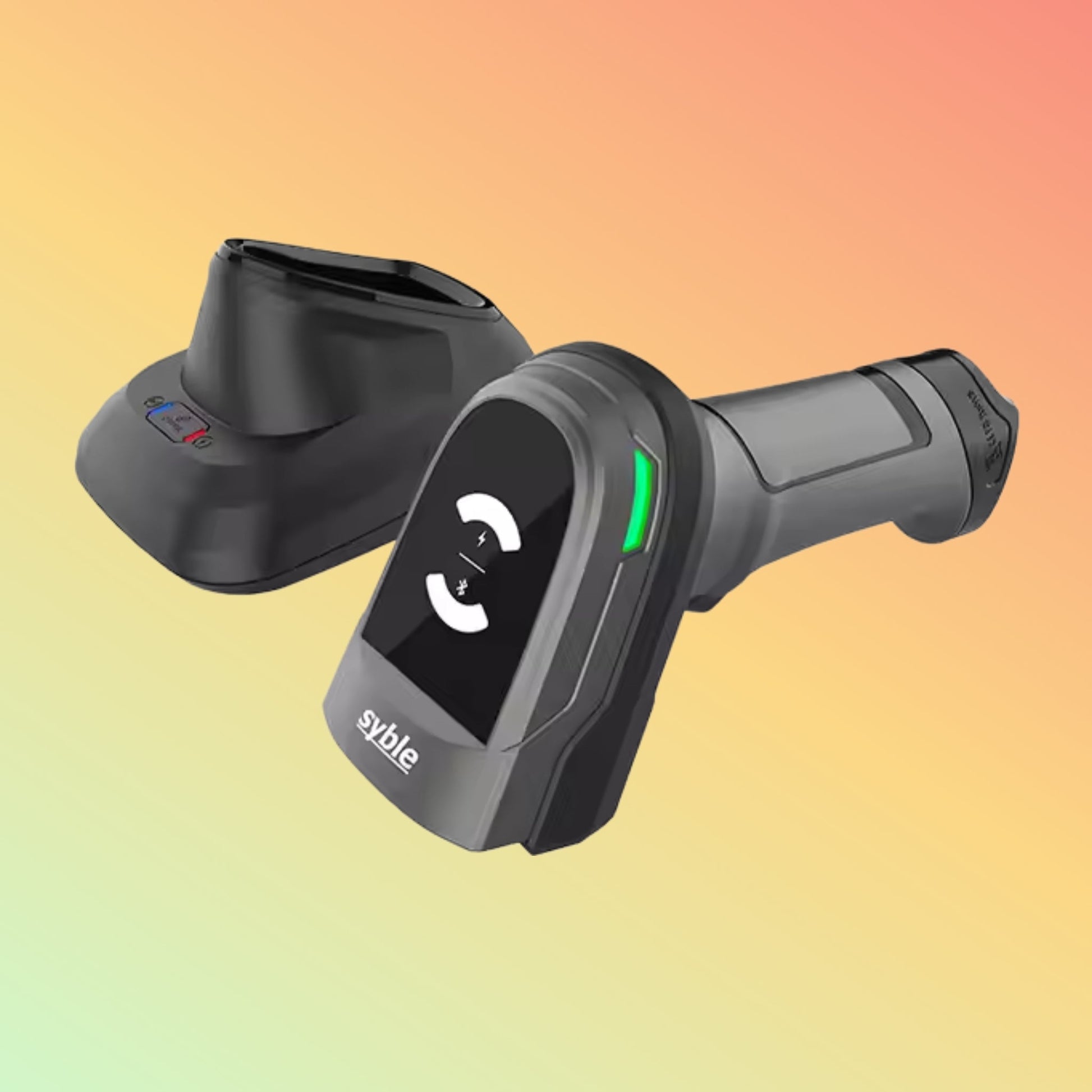 Syble XB - D66T Industrial 2D BT 2.4G Detachable Battery Base Barcode Scanner - NEOTECH
