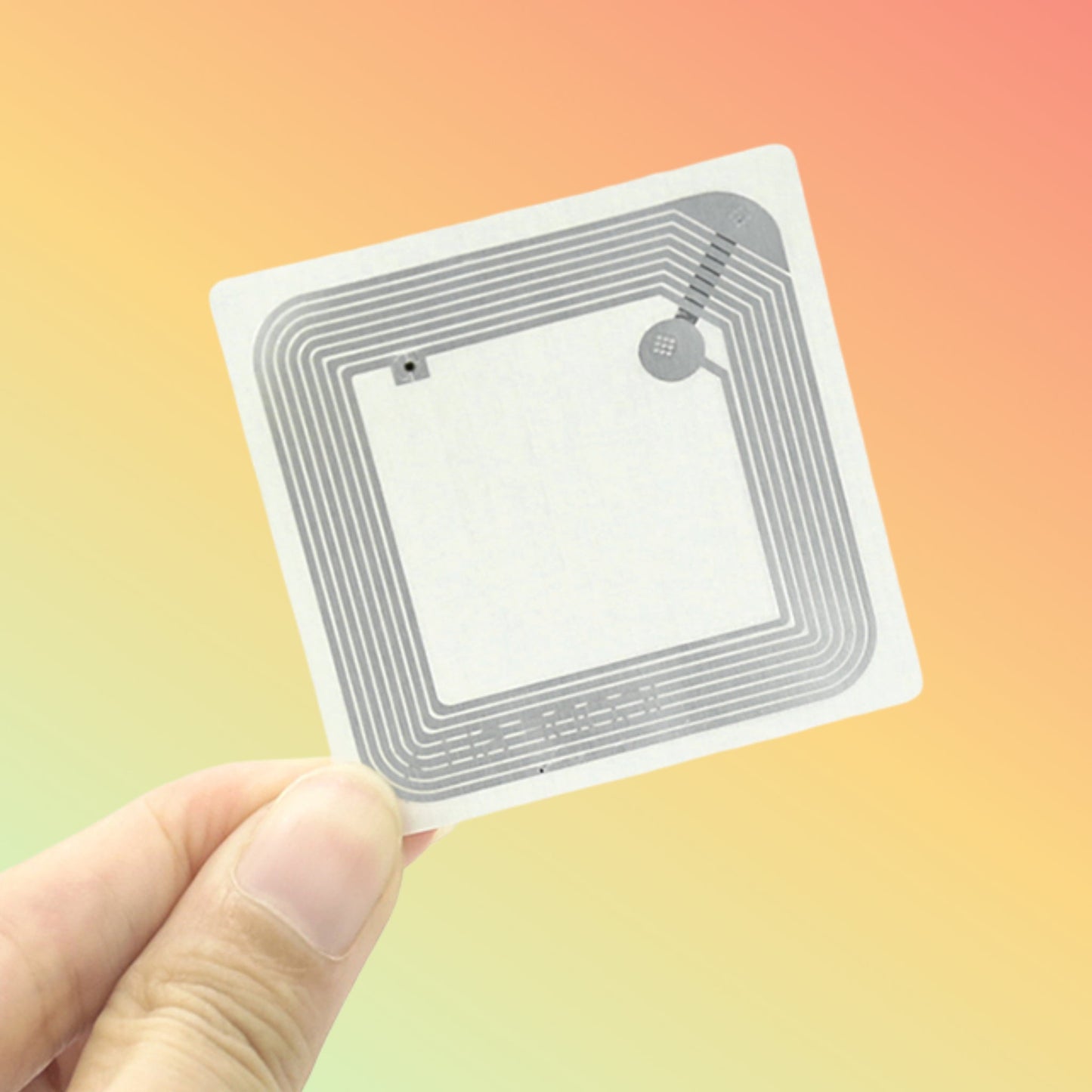 Tag 50x50mm ICODE® Slix2 | RFID Book Library - NEOTECH