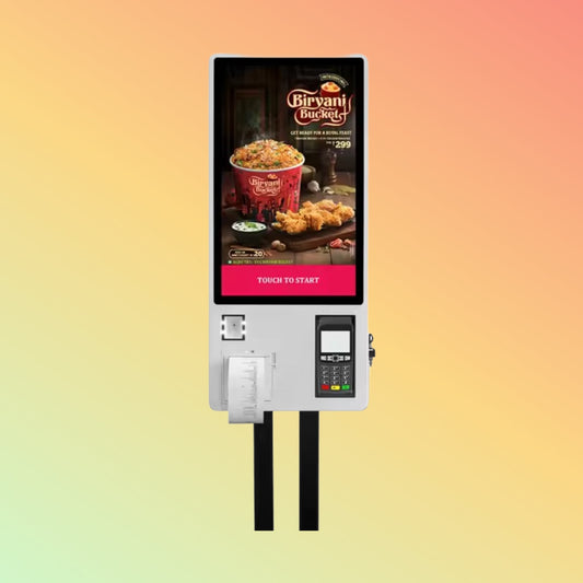 Taiyun 24 Inch Touch Screen 4G Food Order Machine Self Order Kiosk Android in Restaurant - NEOTECH