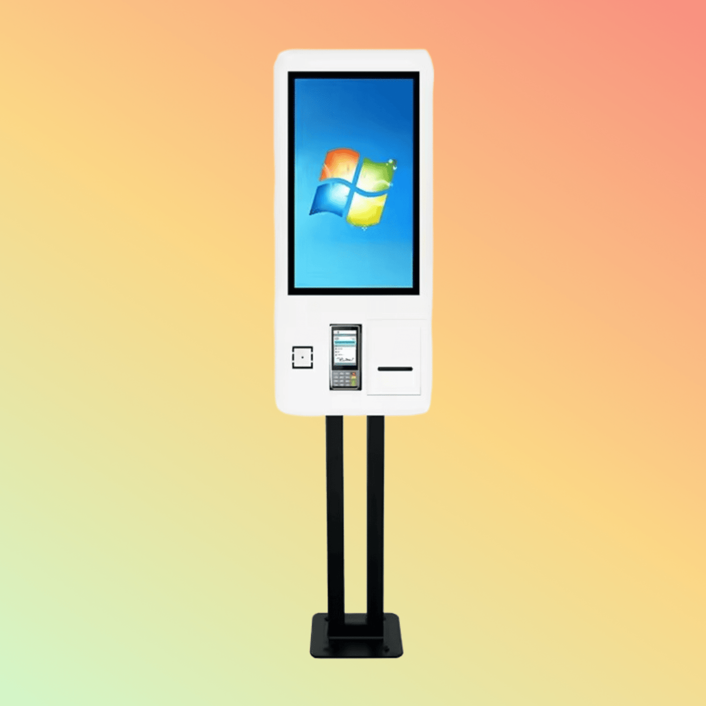 Taiyun 24" Restaurant Automatic Kiosk: Touch Screen Self - Ordering & Payment with Android Printer - NEOTECH