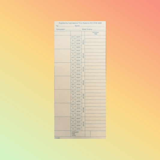 TC2X87 Time Cards - NEOTECH