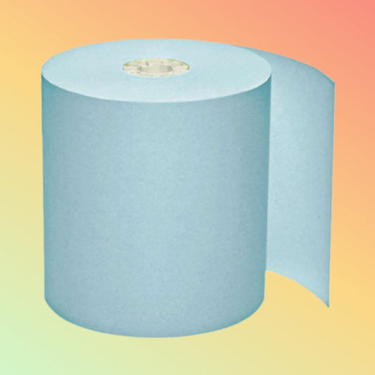 Terminal Depot 3 1/8" x 230' Blue Thermal Paper Rolls - NEOTECH