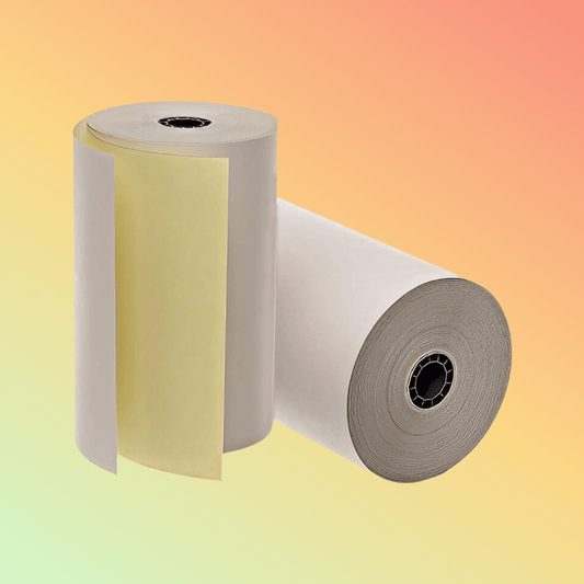 Thermal Deport 4.5" x 90' 2 Ply Carbonless Paper Rolls - NEOTECH