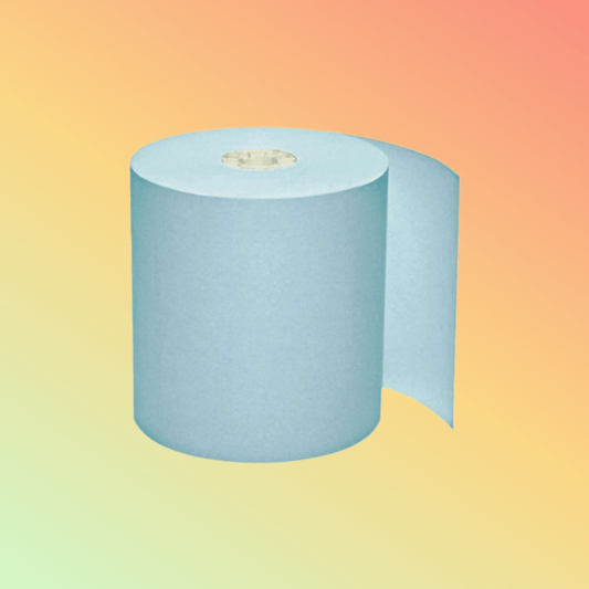 Thermal depot 3 1/8" x 230' Blue Thermal Paper Rolls - NEOTECH