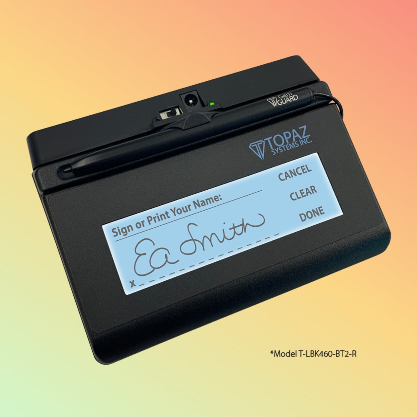 Topaz T - LBK460 Secure Digital Signature Pad - NEOTECH